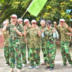 圖1 團(tuán)隊(duì)風(fēng)采展示 口號(hào)大作戰(zhàn)