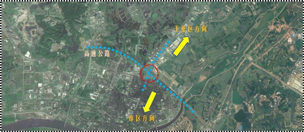 圖1 交叉口概況