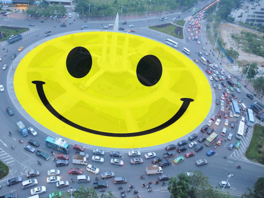 圖3 巨人路口概況