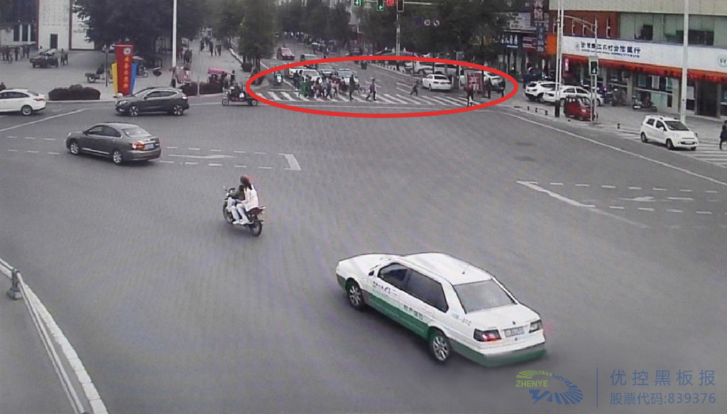 圖8 優(yōu)化后分離人車沖突