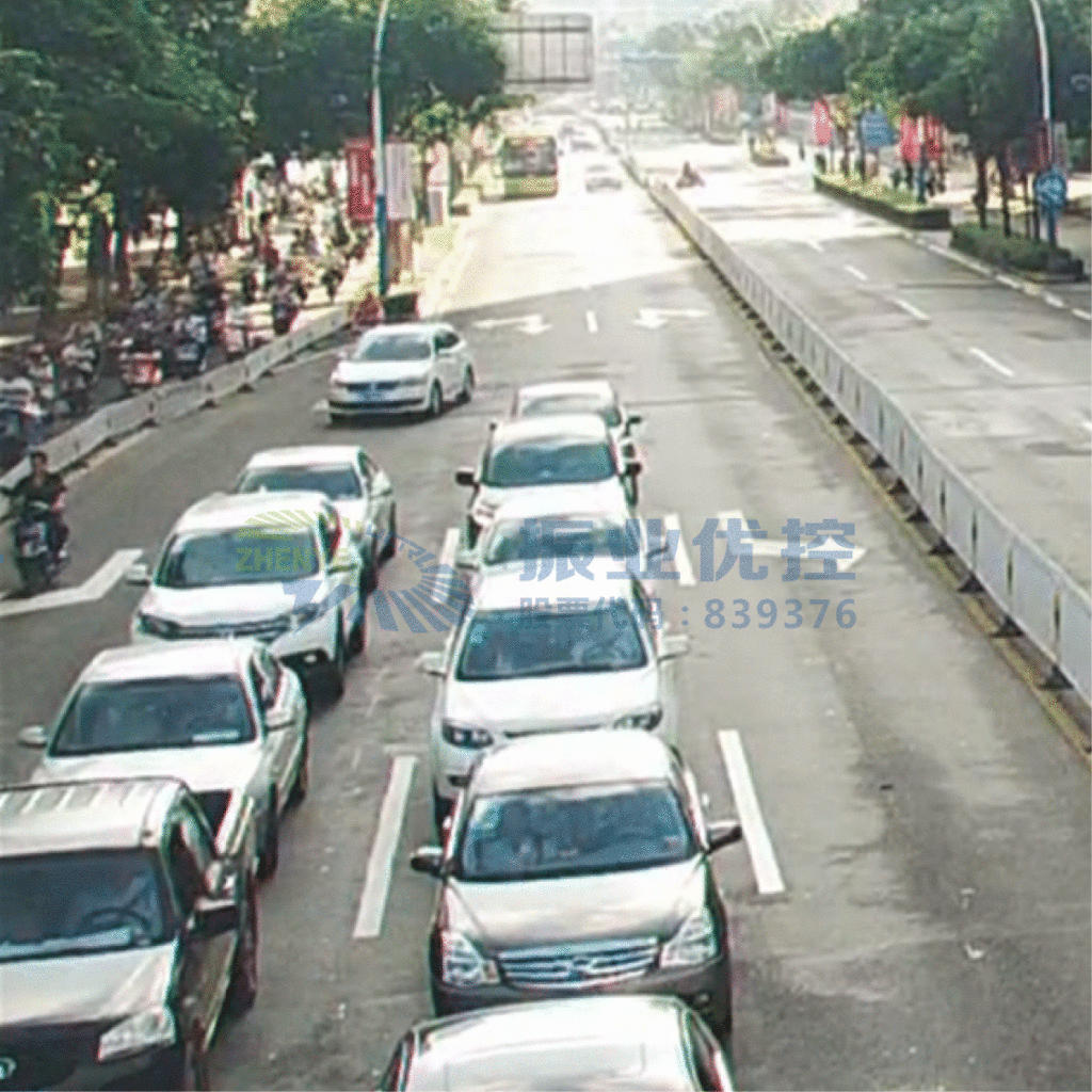 圖7 T形路口東進(jìn)口早高峰車流(優(yōu)化后)