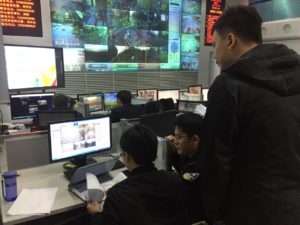 圖2 對賽區(qū)交通進行動態(tài)監(jiān)控