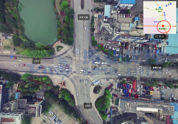 圖2 路口實景圖
