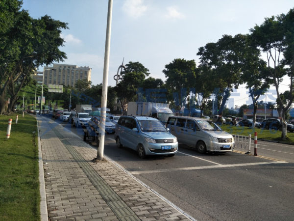 圖5 東南進(jìn)口車流排隊(duì)情況