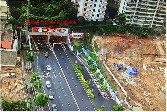 圖12 優(yōu)化后南進口的交通情況