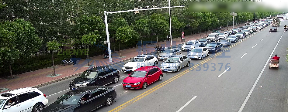 圖5 晚高峰東進口交通情況