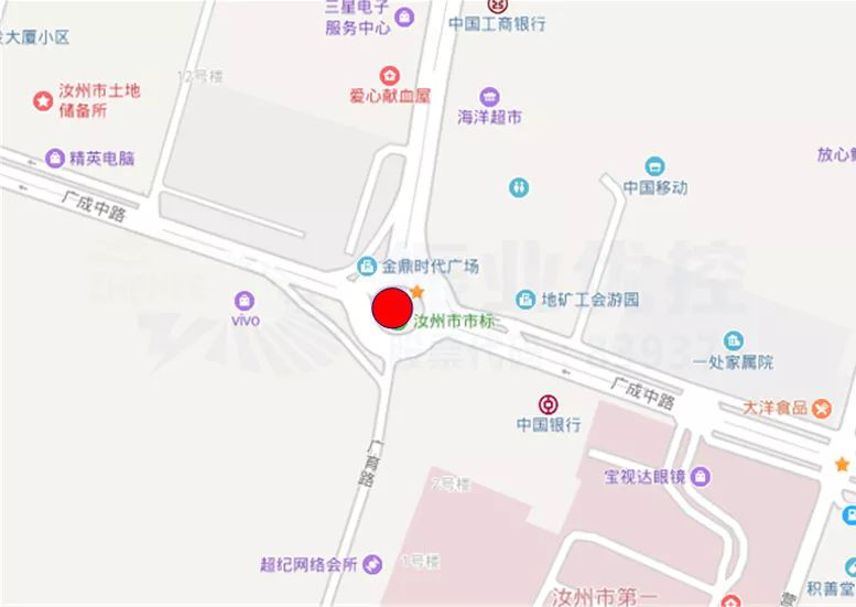圖1 路口地理位置圖