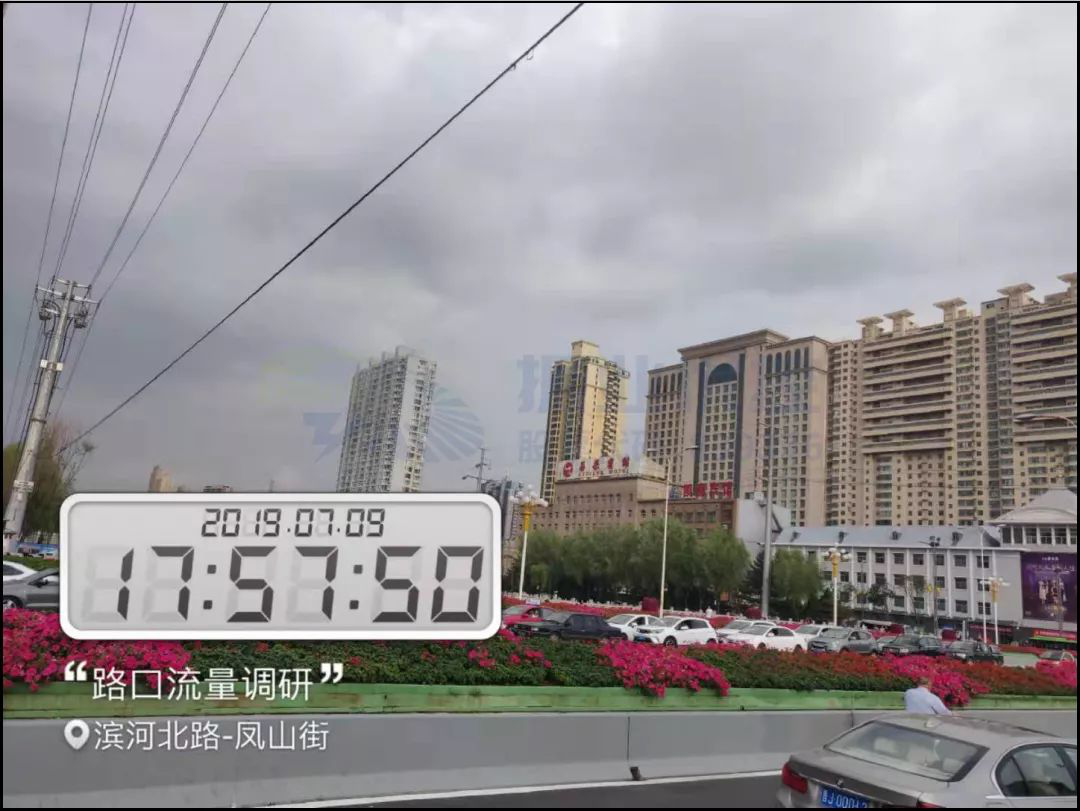 圖2 優(yōu)化橋北南進(jìn)口車輛回溢