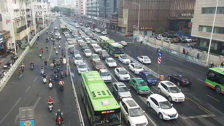 圖17 早高峰路口北進(jìn)口排隊(duì)情況(優(yōu)化后)