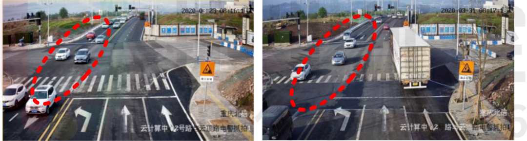 圖12 早高峰優(yōu)化前后對(duì)比