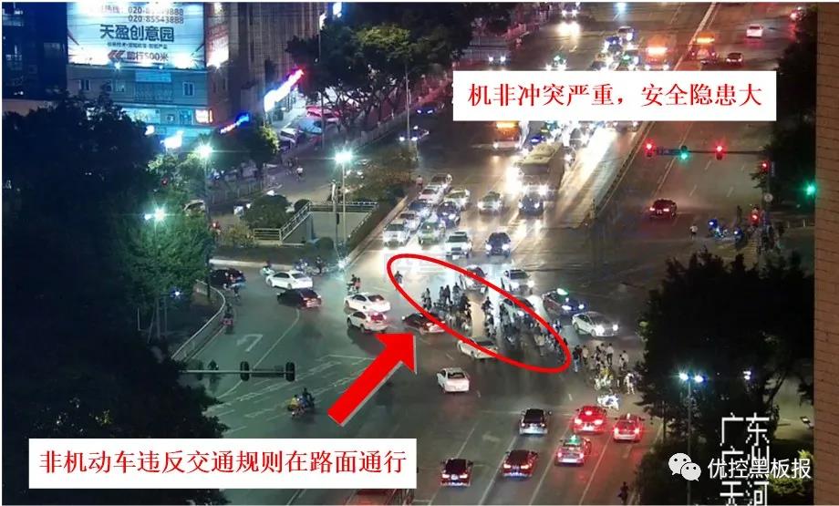 圖2 非機動車橫穿馬路情況