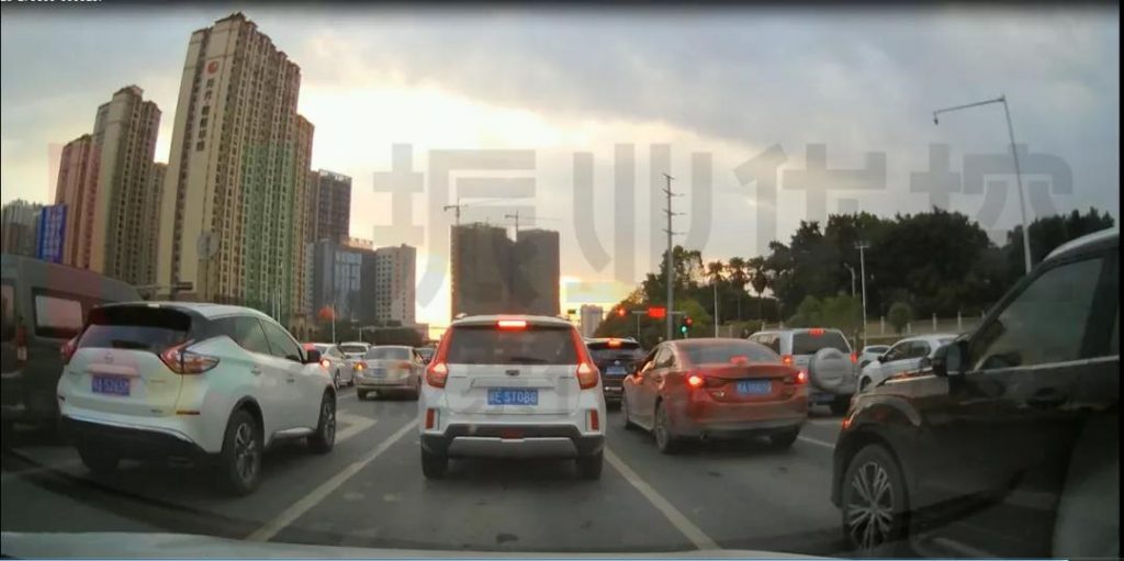 圖5 路段車輛停車等待情況