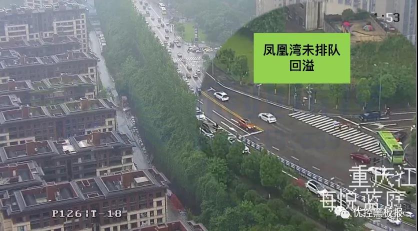 圖7 宏帆路-宏帆支路排隊(duì)情況圖(優(yōu)化后)