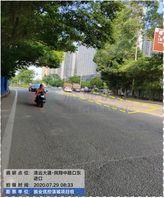 圖6 東進(jìn)口進(jìn)城方向排隊情況(優(yōu)化后)