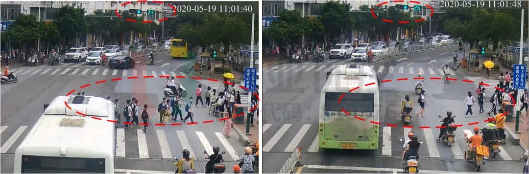 圖2 人車沖突現(xiàn)象