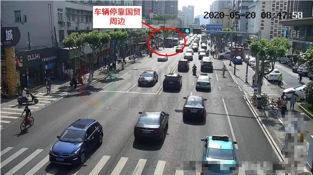 圖3 國貿(mào)大廈的“車流吸引”效應