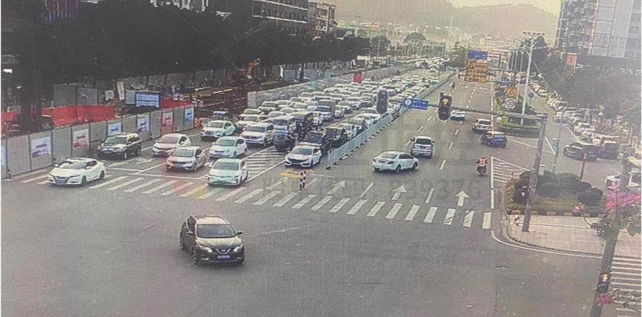 圖26 優(yōu)化后西進(jìn)口一次排隊情況