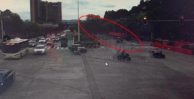 圖9 高峰期西進(jìn)口無回溢的情況