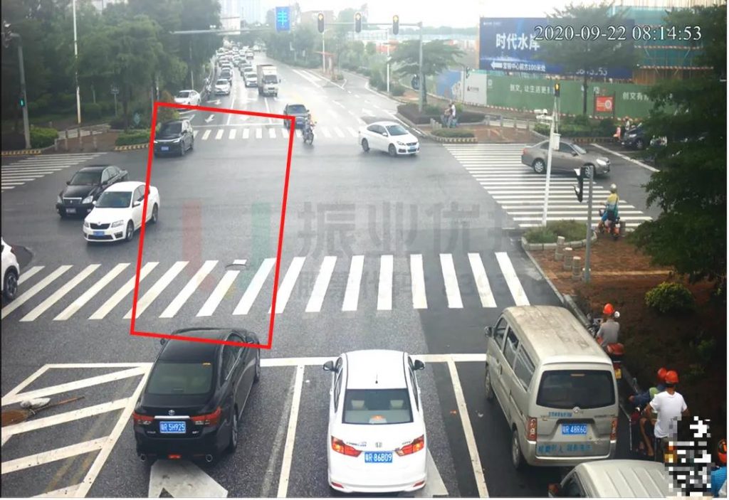 圖5 南進(jìn)口車(chē)流斷流情況