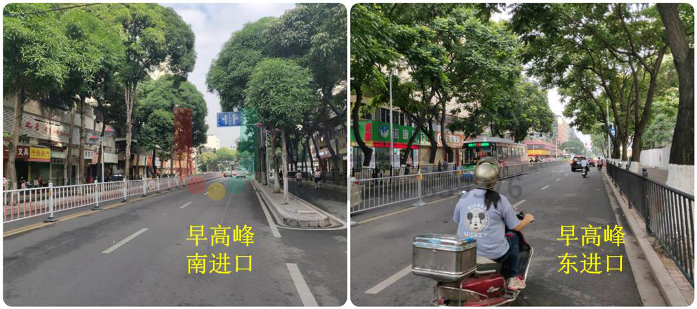 圖24 路口早高峰時(shí)段排隊(duì)情況（優(yōu)化后）