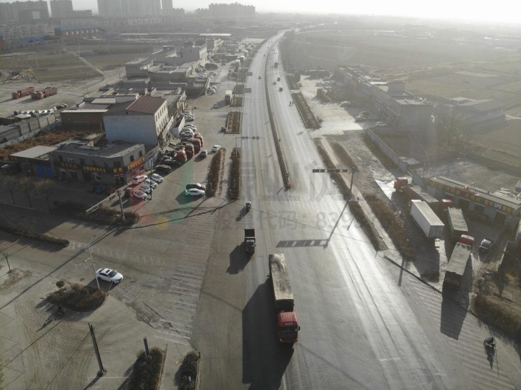 圖15 娃留村口優(yōu)化后西進(jìn)口運(yùn)行情況