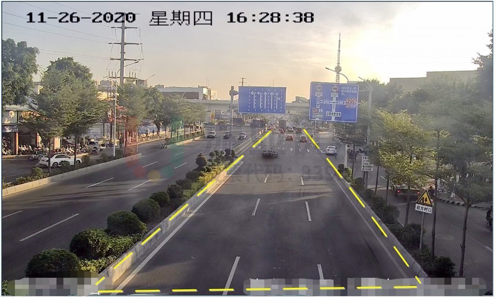 圖5 潮汕-金鳳路口平峰北進口排隊情況（優(yōu)化后）