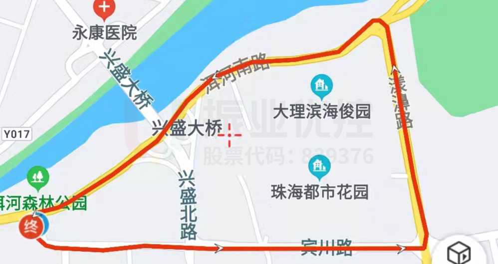 圖17 賓川路施工后微循環(huán)繞行實(shí)測(cè)圖