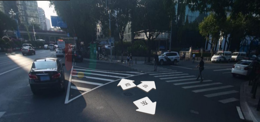 圖14 東風(fēng)中路-連新路交叉口改造前情況圖