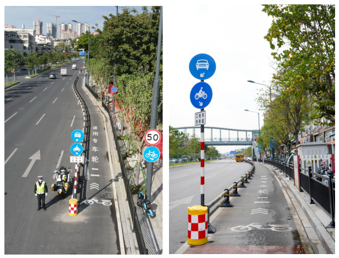 荔城大道二輪車專用道