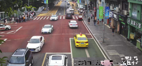 圖9 路口東出口運(yùn)行情況(優(yōu)化后)