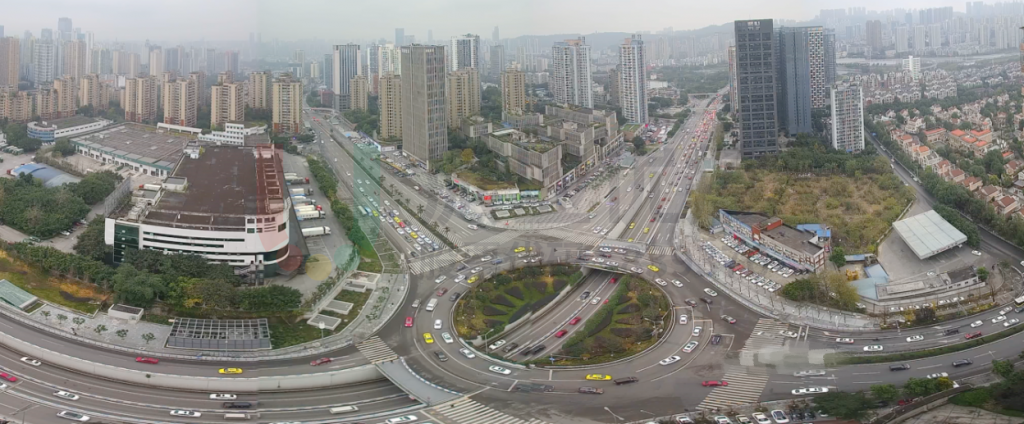 圖7 路口優(yōu)化后交通狀況