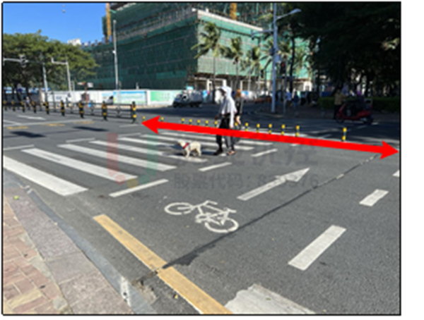 圖12 南進口斑馬線（優(yōu)化后）