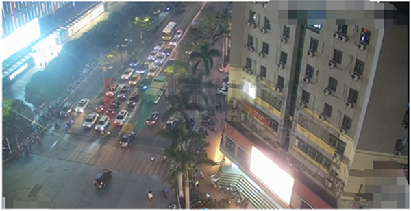 圖15 ?長平-金環(huán)路口南進口排隊情況(優(yōu)化后)