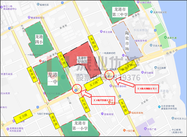 圖7?文衛(wèi)路-興賢路路口點(diǎn)位圖